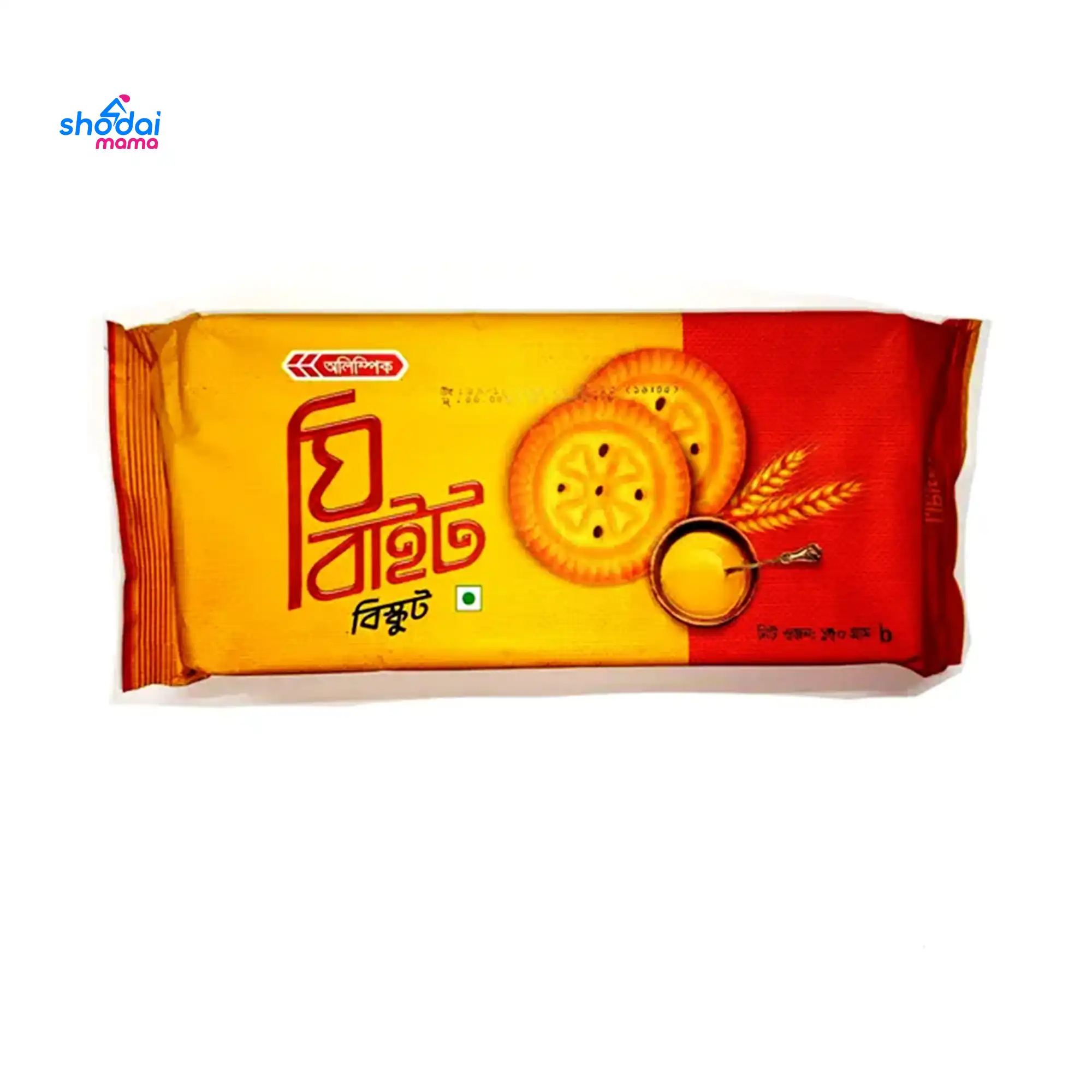 Olympic Ghee Bite Biscuits 165gm